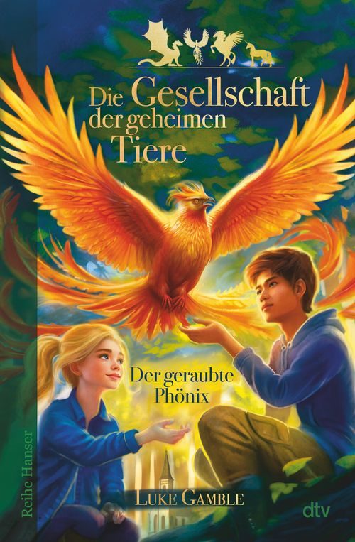 Cover des Buches Die Gesellschaft der geheimen Tiere - Der geraubte Phönix von Luke Gamble