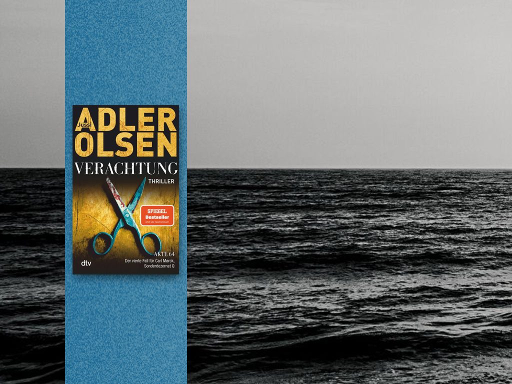 Foto eines Meeres und Buch Verachtung.