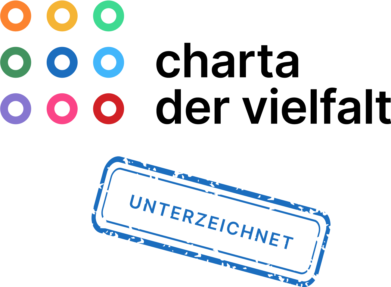 Unterzeichnet Badge