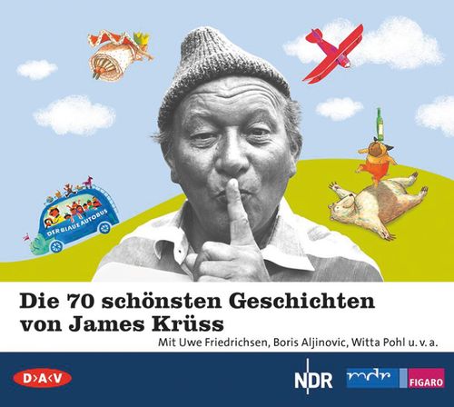 Cover des Buches Die 70 schönsten Geschichten von James Krüss von 