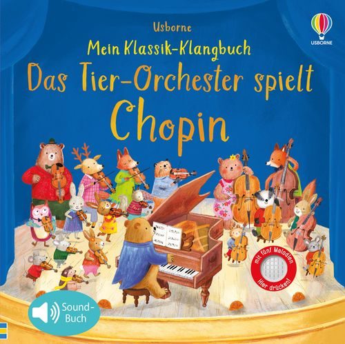Cover des Buches Mein Klassik-Klangbuch: Das Tierorchester spielt Chopin von 