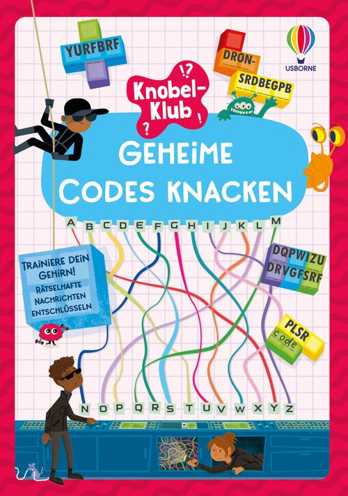 Cover des Buches Knobel-Klub: Geheime Codes knacken von 