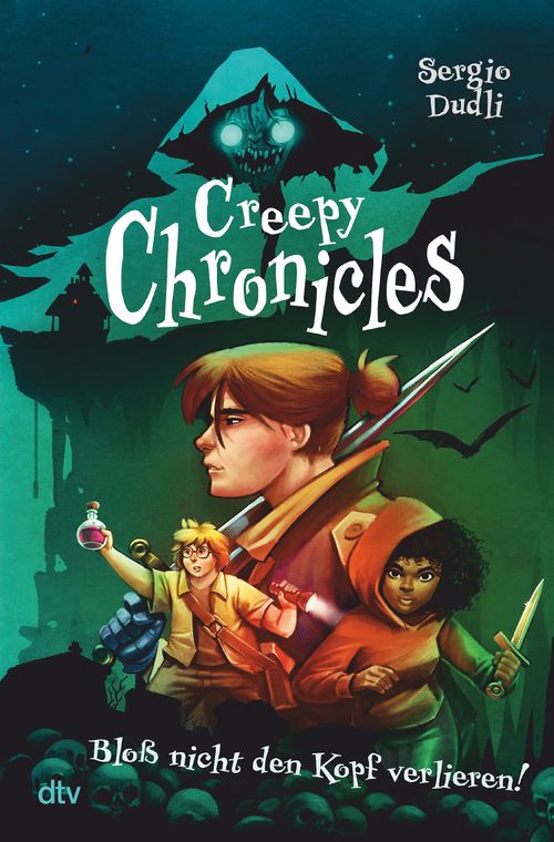 Cover des Buches Creepy Chronicles – Bloß nicht den Kopf verlieren! von Sergio Dudli
