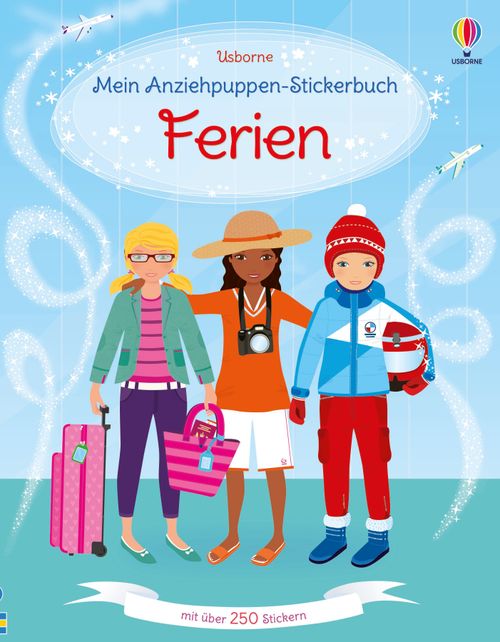 Cover des Buches Mein Anziehpuppen-Stickerbuch: Ferien von 