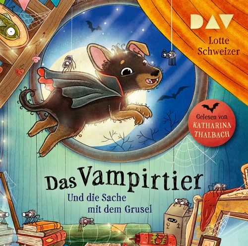 Cover des Buches Das Vampirtier und die Sache mit dem Grusel von Lotte Schweizer