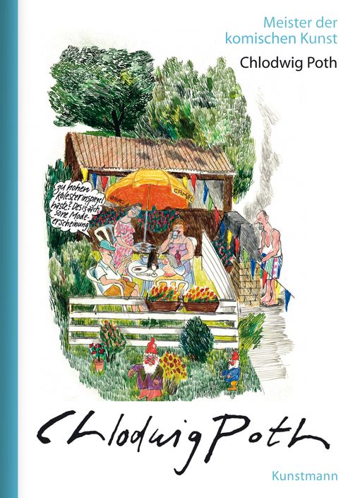 Cover des Buches Meister der komischen Kunst: Chlodwig Poth von 