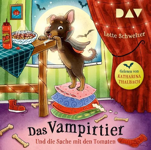 Cover des Buches Das Vampirtier und die Sache mit den Tomaten von Lotte Schweizer