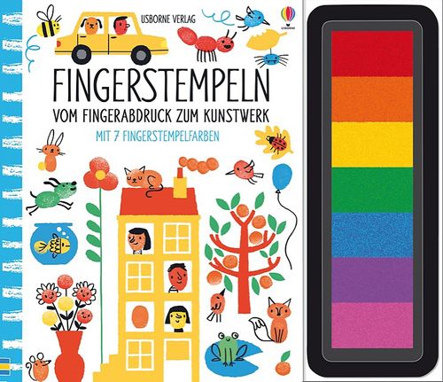 Cover des Buches Fingerstempeln:  Vom Fingerabdruck zum Kunstwerk von 