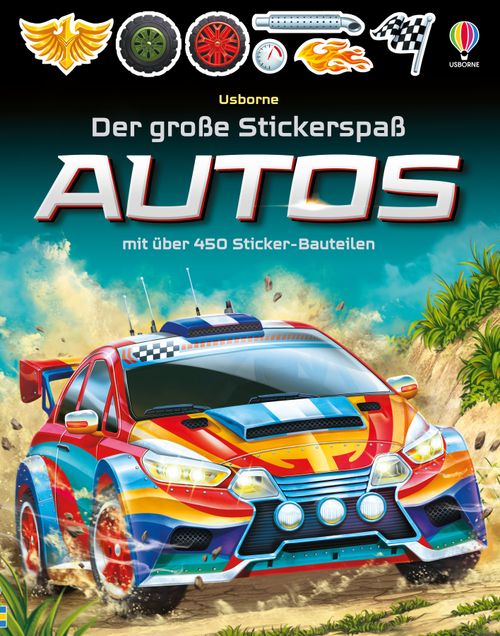 Cover des Buches Der große Stickerspaß: Autos von 