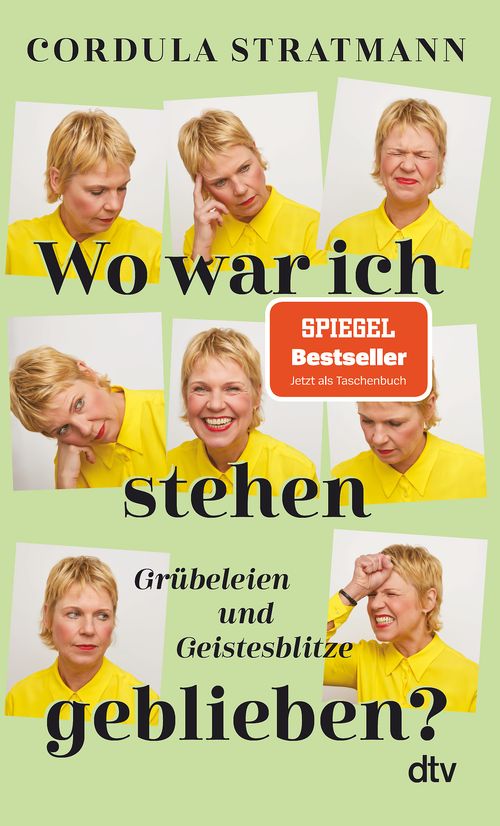 Cover des Buches Wo war ich stehen geblieben? von Cordula Stratmann