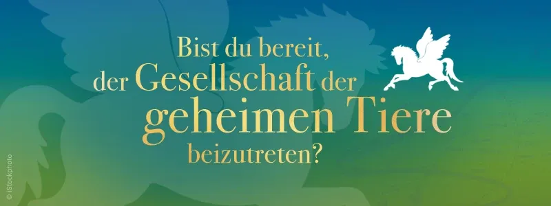 Bist du bereit, der Gesellschaft der geheimen Tiere beizutreten?