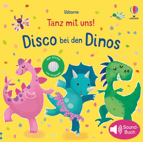 Cover des Buches Tanz mit uns! Disco bei den Dinos von 