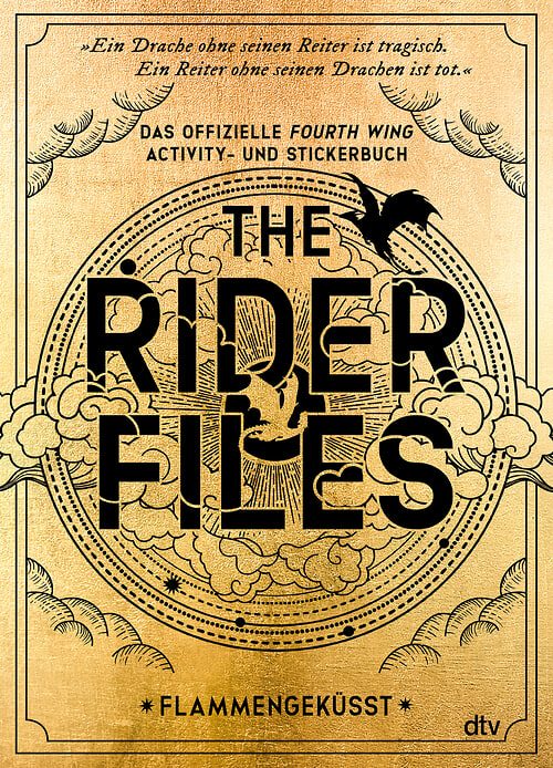 Cover des Buches Fourth Wing: The Rider Files – Das offizielle Activity- und Stickerbuch von 