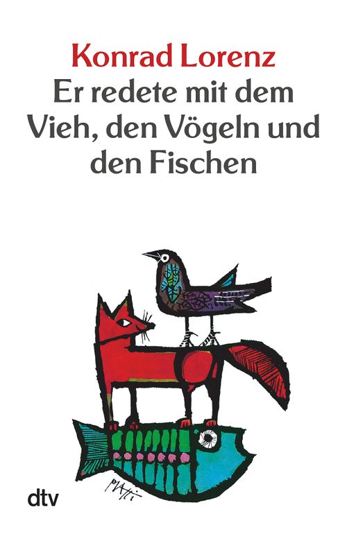 Cover des Buches Er redete mit dem Vieh, den Vögeln und den Fischen von Konrad Lorenz