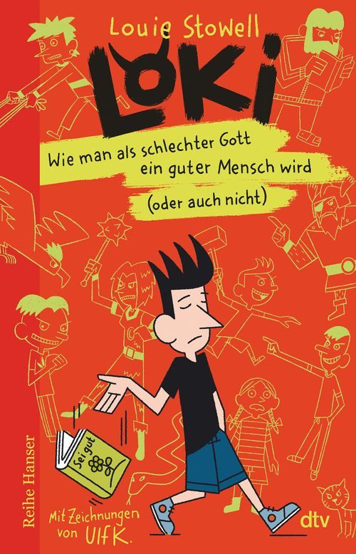 Cover des Buches Loki – Wie man als schlechter Gott ein guter Mensch wird (oder auch nicht) von Louie Stowell