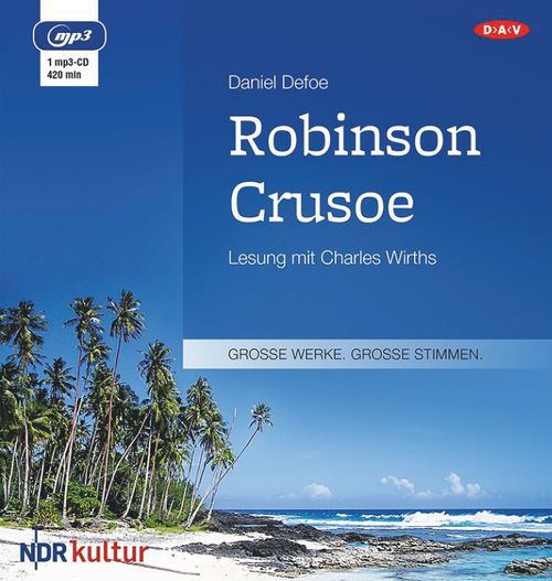 Cover des Buches Robinson Crusoe von 
