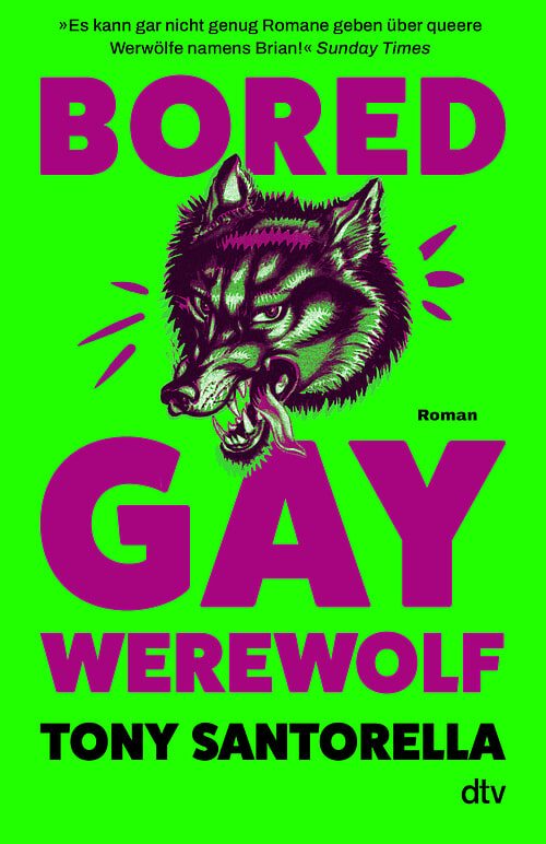 Cover des Buches Bored Gay Werewolf von 