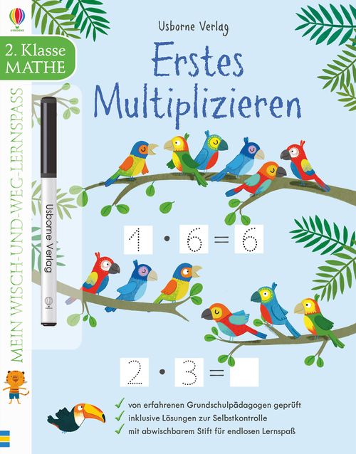 Cover des Buches Mein Wisch-und-weg-Lernspaß: Erstes Multiplizieren (2. Klasse) von Holly Bathie