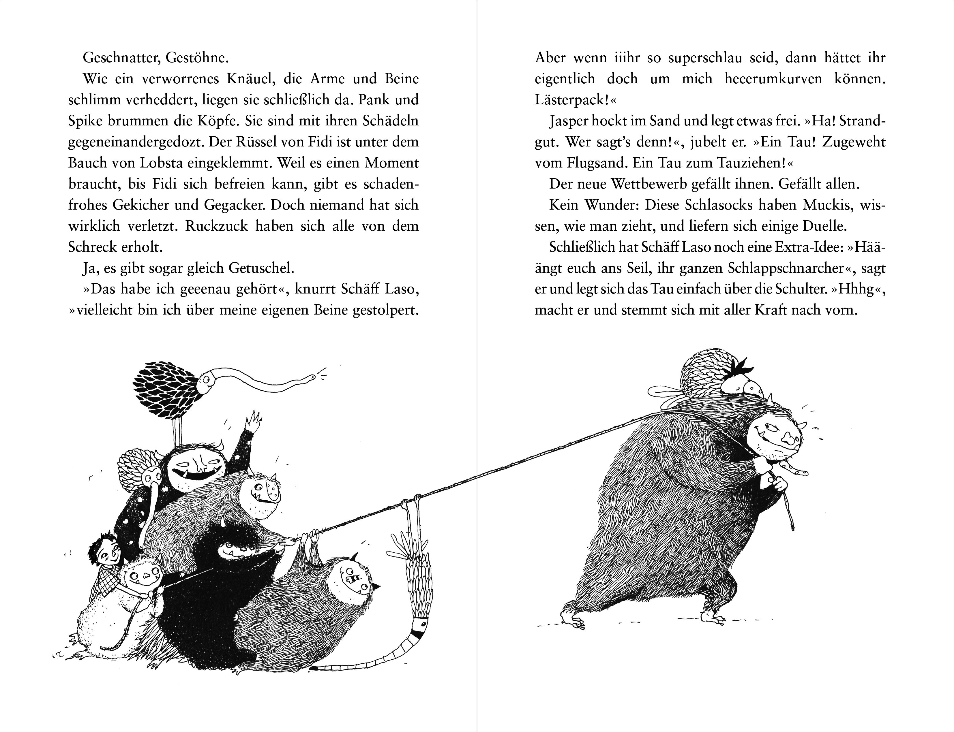 Cover des Buches Die Insel der Schlasocks von Nils Mohl