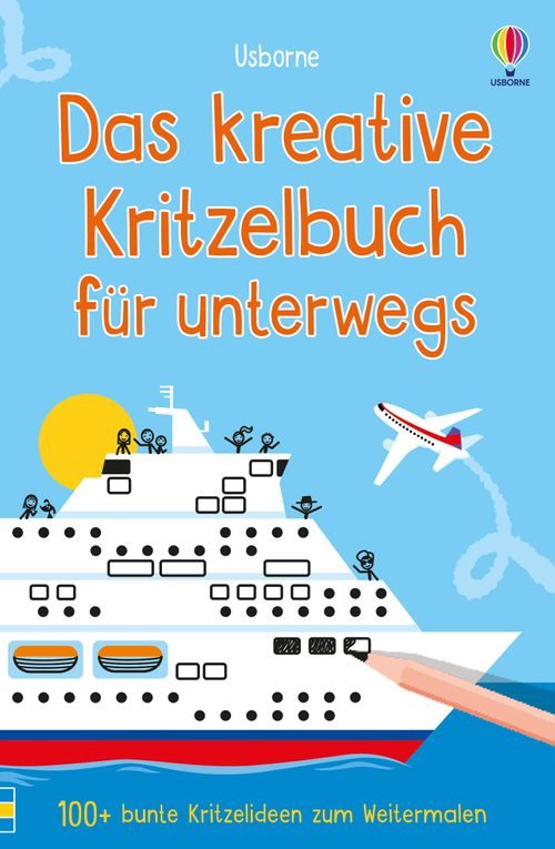 Cover des Buches Das kreative Kritzelbuch für unterwegs von 