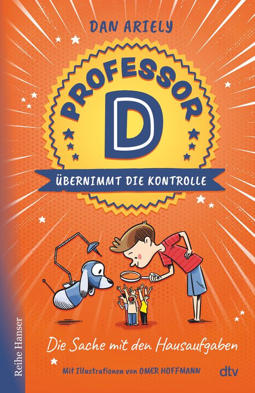 Cover des Buches Professor D übernimmt die Kontrolle – Die Sache mit den Hausaufgaben von 