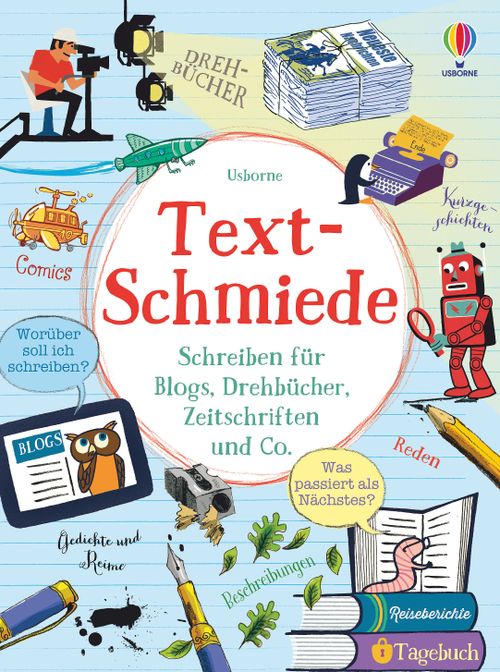 Cover des Buches Text-Schmiede von Louie Stowell