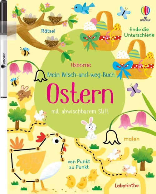 Cover des Buches Mein Wisch-und-weg-Buch: Ostern von Kirsteen Robson