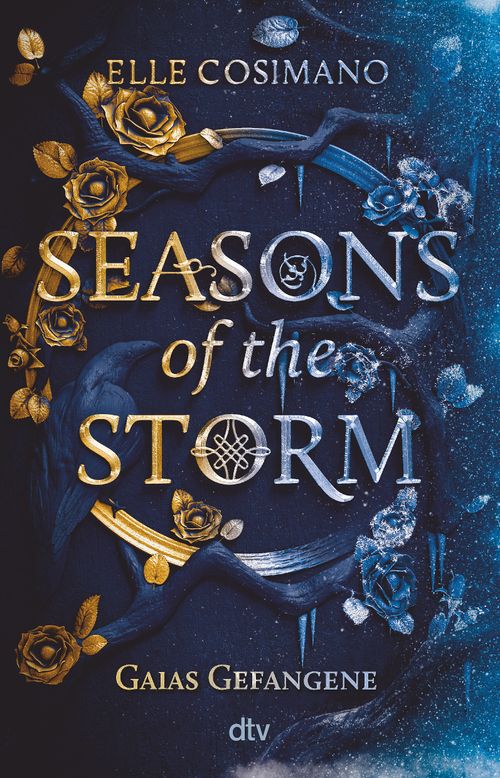 Cover des Buches Seasons of the Storm – Gaias Gefangene von Elle Cosimano