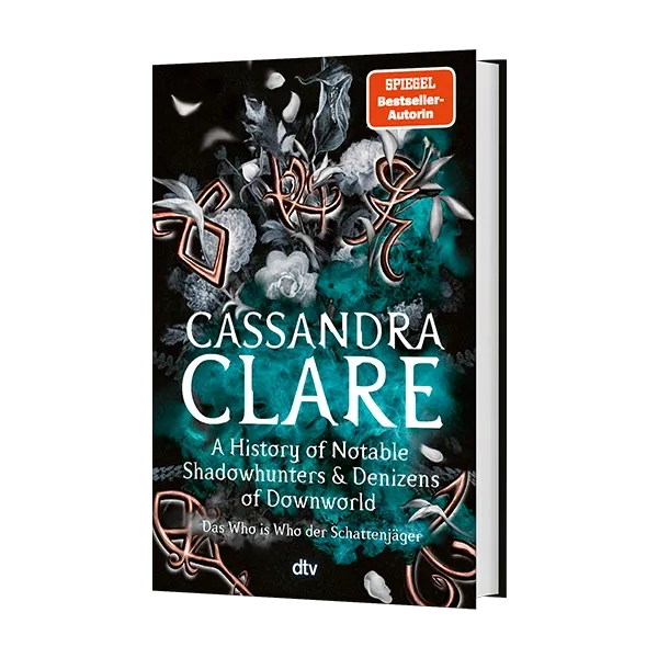 3D-Cover von "A History of Notable Shadowhunters and Denizens of Downworld" von Cassandra Clare