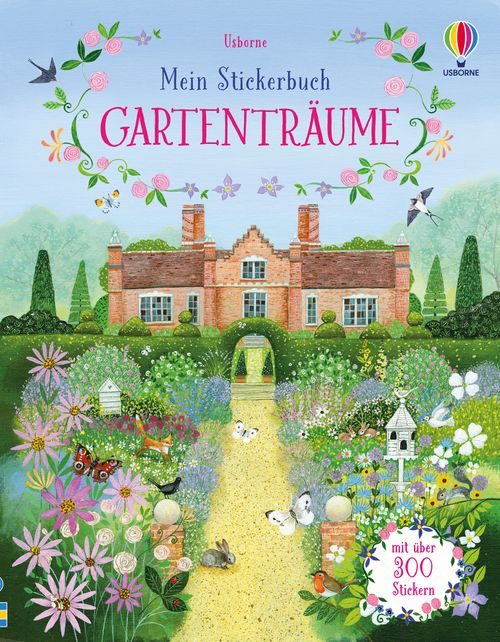 Cover des Buches Mein Stickerbuch: Gartenträume von 