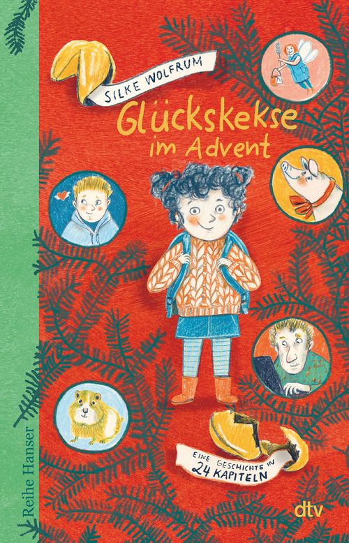 Cover des Buches Glückskekse im Advent von Silke Wolfrum