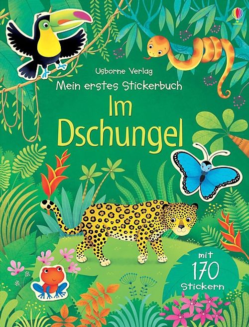 Cover des Buches Mein erstes Stickerbuch: Im Dschungel von Alice Primmer