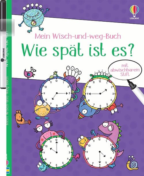 Cover des Buches Mein Wisch-und-weg-Buch: Wie spät ist es? von 