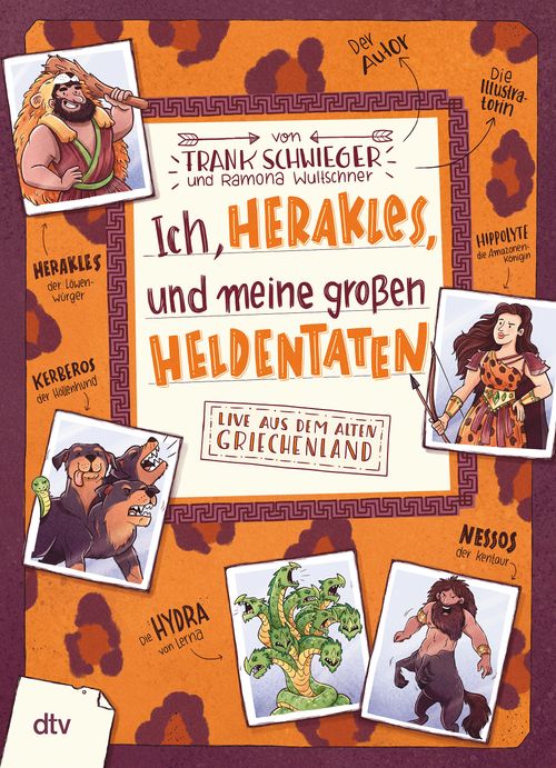 Cover des Buches Ich, Herakles, und meine großen Heldentaten – Live aus dem alten Griechenland von Frank Schwieger