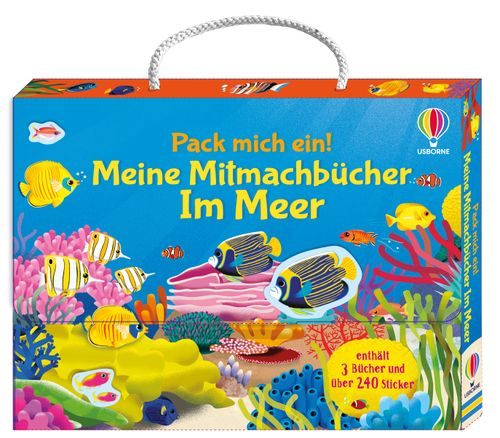 Cover des Buches Pack mich ein! Meine Mitmachbücher: Im Meer von 