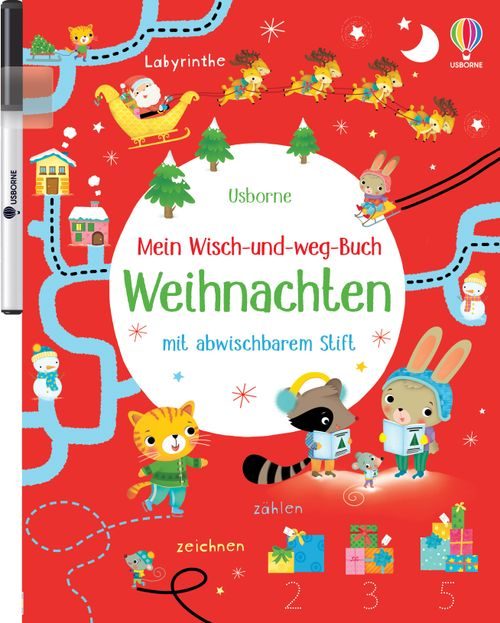 Cover des Buches Mein Wisch-und-weg-Buch: Weihnachten von 