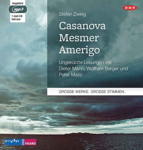 Cover des Buches Casanova – Mesmer – Amerigo von 