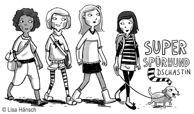 Abbildung Penny und ihre Freundinnen
