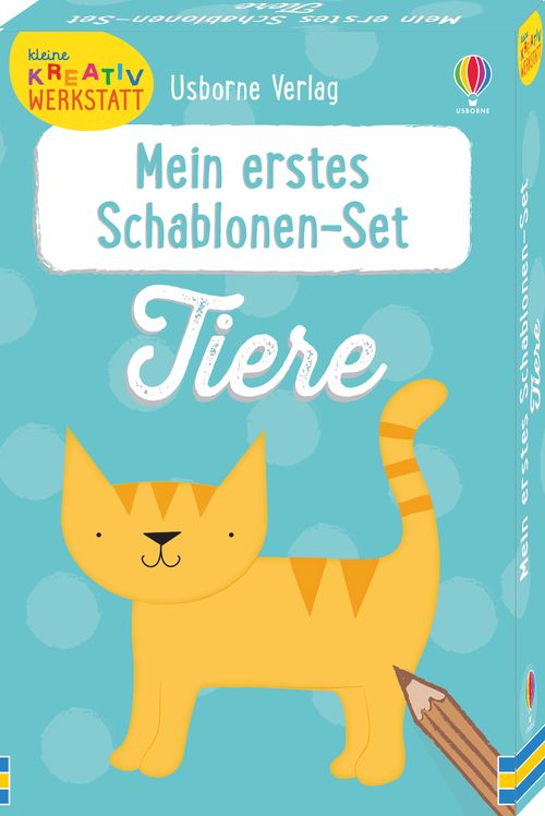 Cover des Buches Kleine Kreativ-Werkstatt - Mein erstes Schablonen-Set: Tiere von 