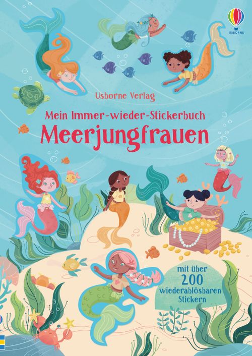 Cover des Buches Mein Immer-wieder-Stickerbuch: Meerjungfrauen von 