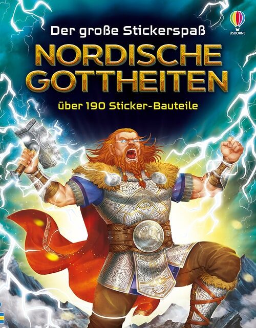 Cover des Buches Der große Stickerspaß: Nordische Gottheiten von 