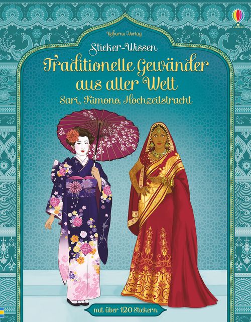 Cover des Buches Sticker-Wissen: Traditionelle Gewänder aus aller Welt von 