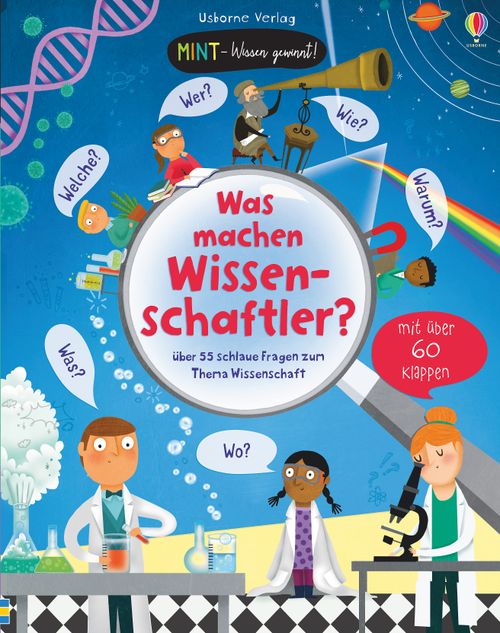 Cover des Buches MINT - Wissen gewinnt! Was machen Wissenschaftler? von 