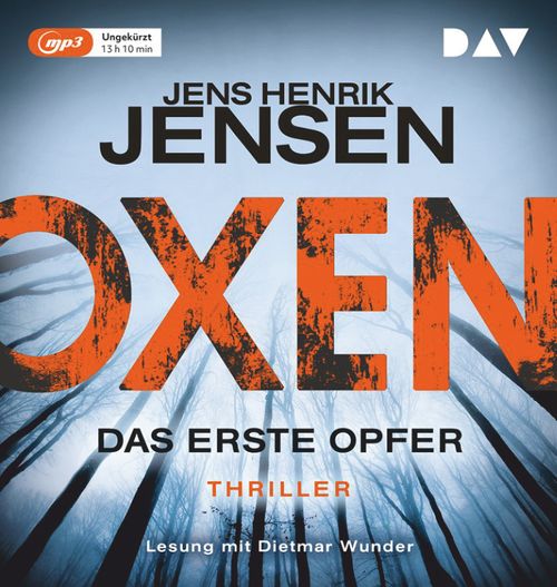 Cover des Buches Oxen. Das erste Opfer von Jens Henrik Jensen