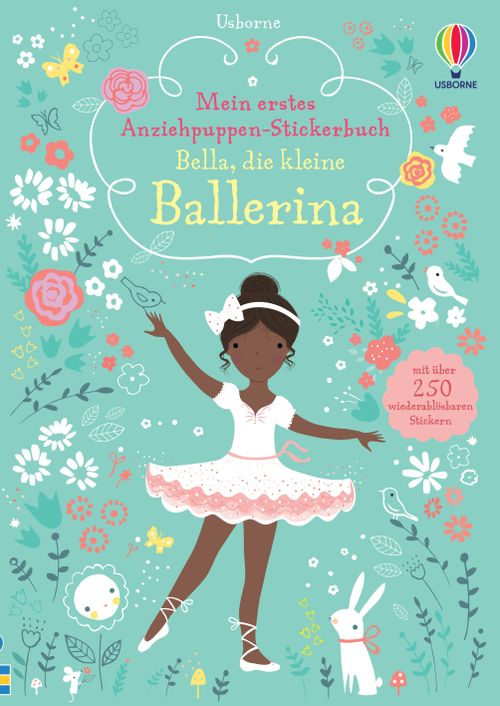 Cover des Buches Mein erstes Anziehpuppen-Stickerbuch: Bella, die kleine Ballerina von 