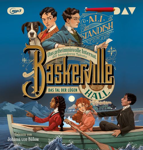 Cover des Buches Baskerville Hall – Das geheimnisvolle Internat der besonderen Talente. Teil 3: Das Tal der Lügen von 