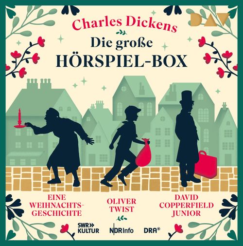 Die große Hörspiel-Box – Eine Weihnachtsgeschichte, Oliver Twist, David Copperfield Junior