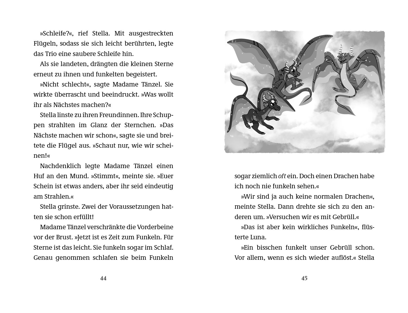 Cover des Buches Dragon Girls – Stella, der Sternendrache von Maddy Mara