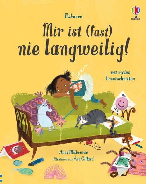 Cover des Buches Mir ist (fast) nie langweilig! von 