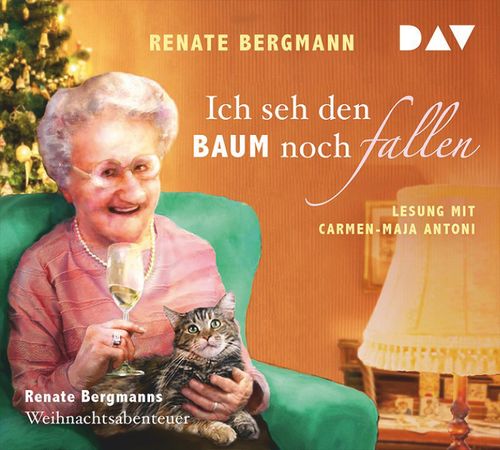 Cover des Buches Ich seh den Baum noch fallen. Renate Bergmanns Weihnachtsabenteuer von 